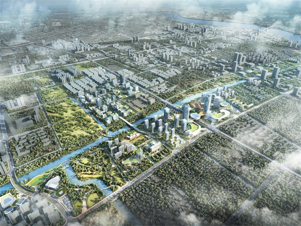 朱行组团,春申路组团,永联组团,银都路组团,组团打包的地块资源,让